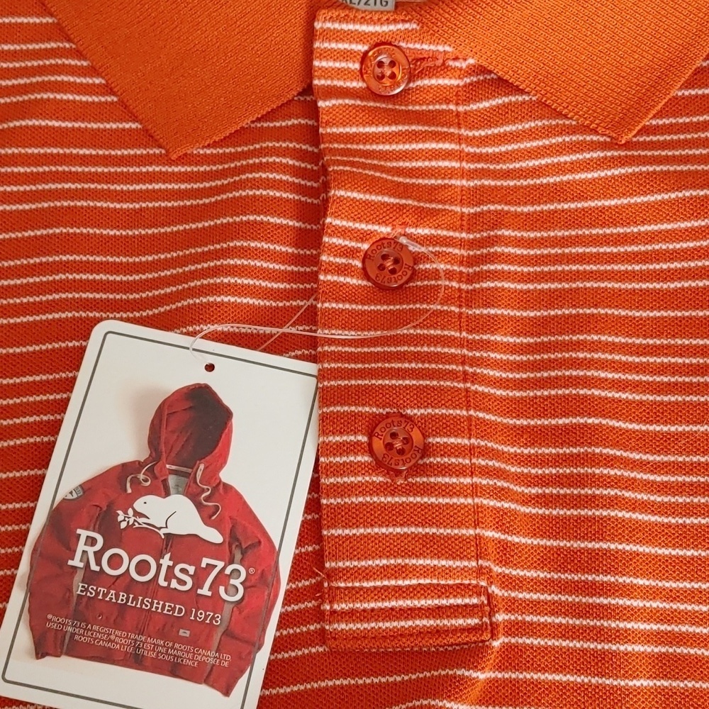NWT Men's Roots Twinlakes Polo Shirt - Picture 6 of 9